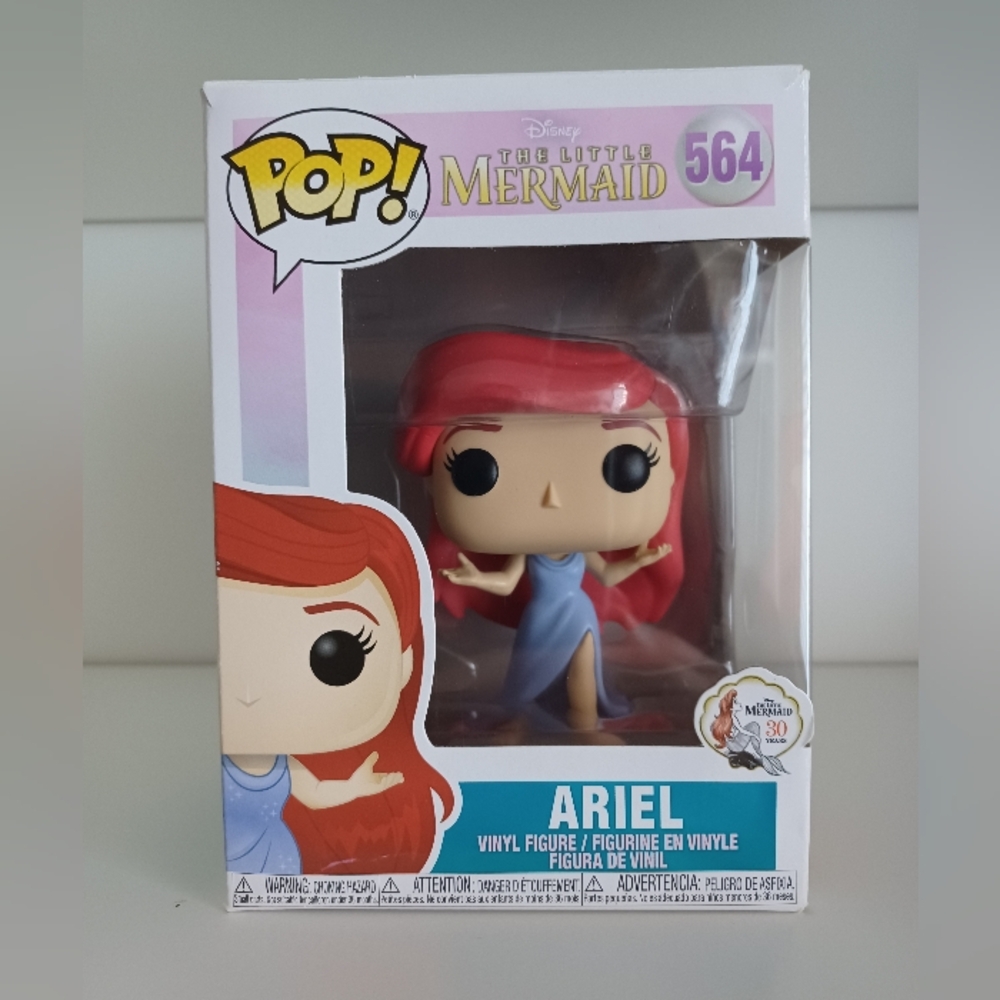Ariel (Purple Dress) From The Little Mermaid 564 Vinyl Figure Funko Pop Toy
